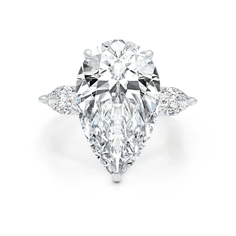 Nika Engagement Ring 11 Carat White Gold