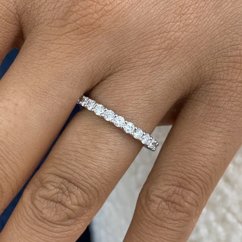 Diamond Eternity Ring 1.50 ct White Gold