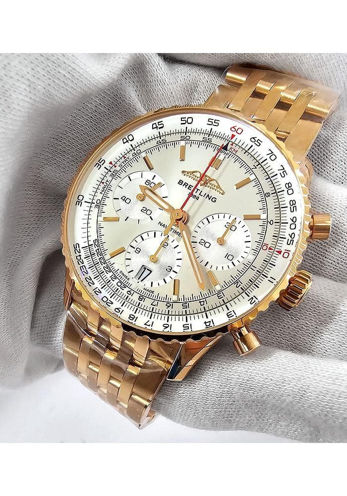 Breitling RB0139211G1R1 Navitimer B01 Chronograph 41MM Rose Gold Men's Watch